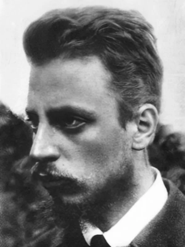 Retrato de Rainer Maria Rilke